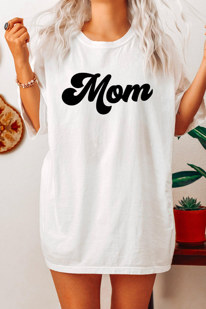 Mama Comfort Colors T Shirt (Groovy)