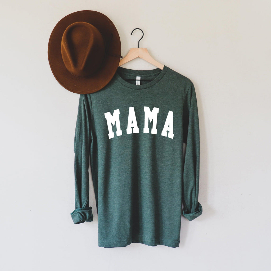 Mama Long Sleeve Tshirt (Condensed)