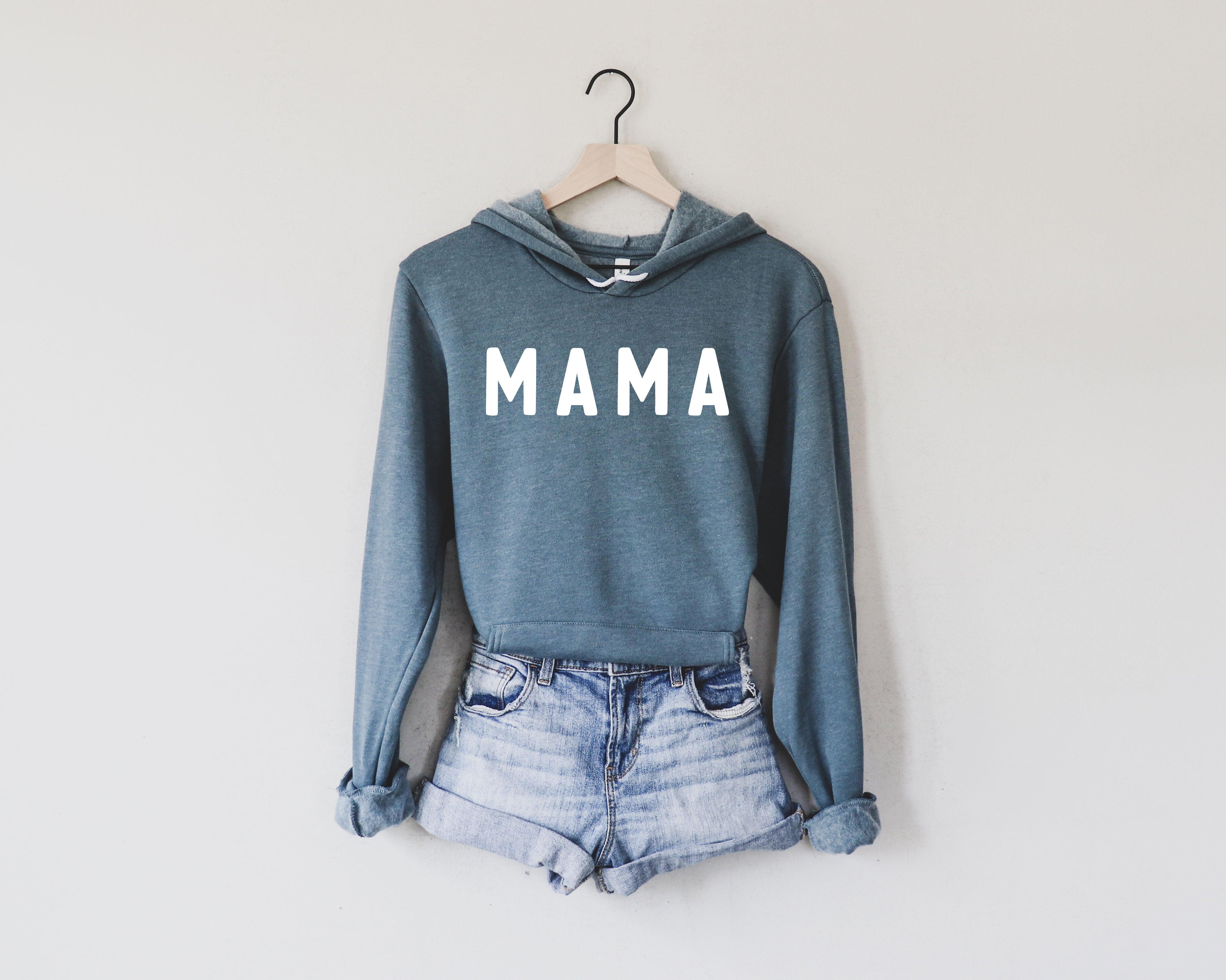 Mama Sponge Fleece hoodie Sweatshirt (Rounded font)