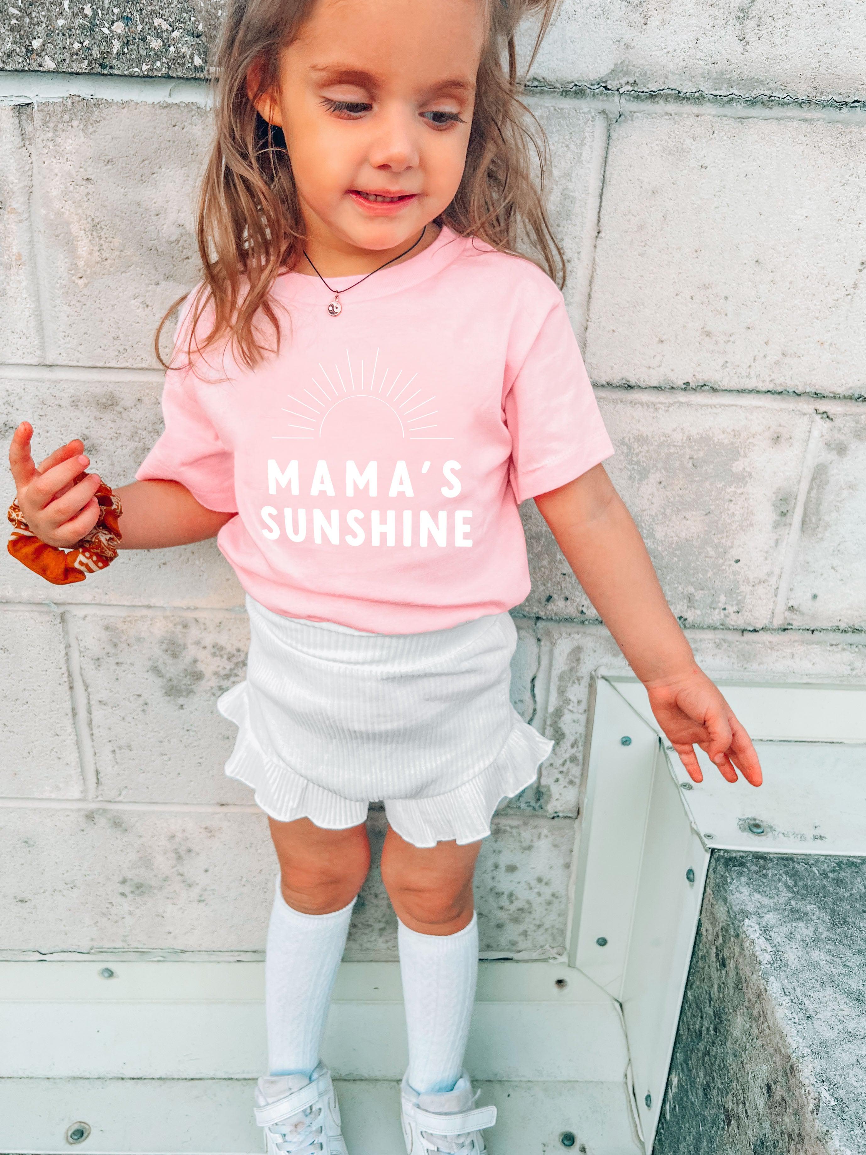 Mama's Sunshine Baby And Toddler T Shirt