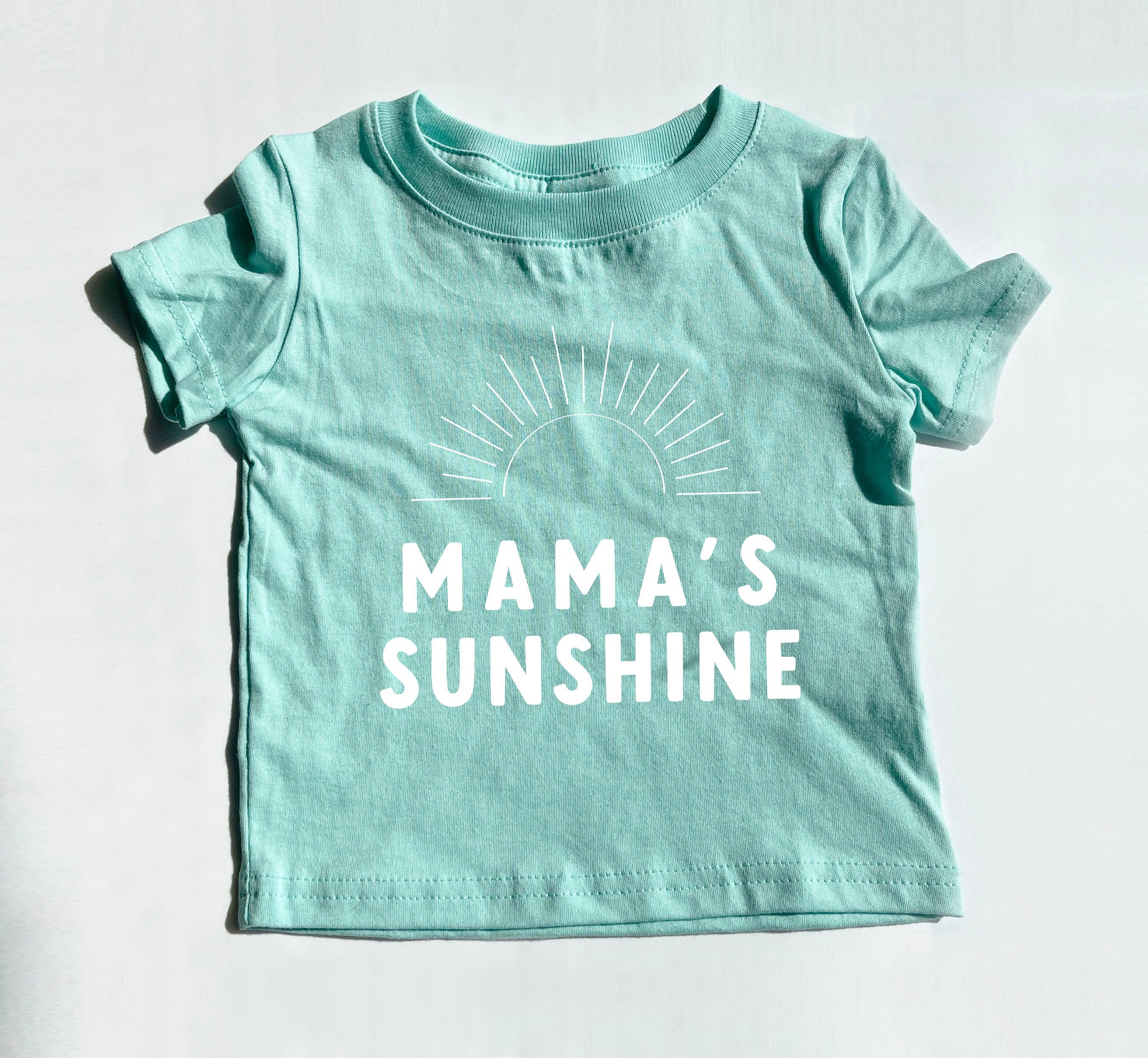 Mama's Sunshine Baby And Toddler T Shirt