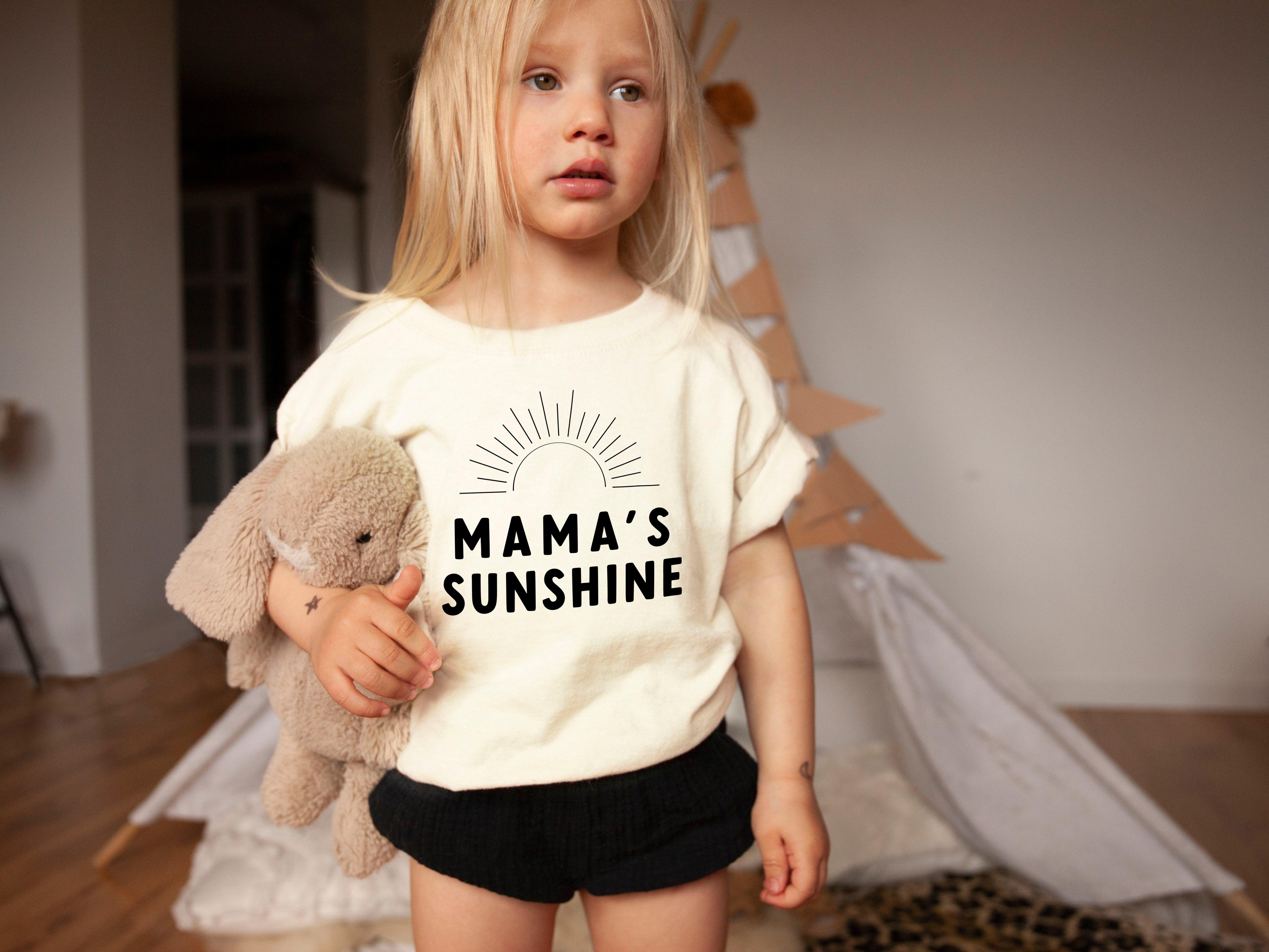 Mama's Sunshine Baby And Toddler T Shirt