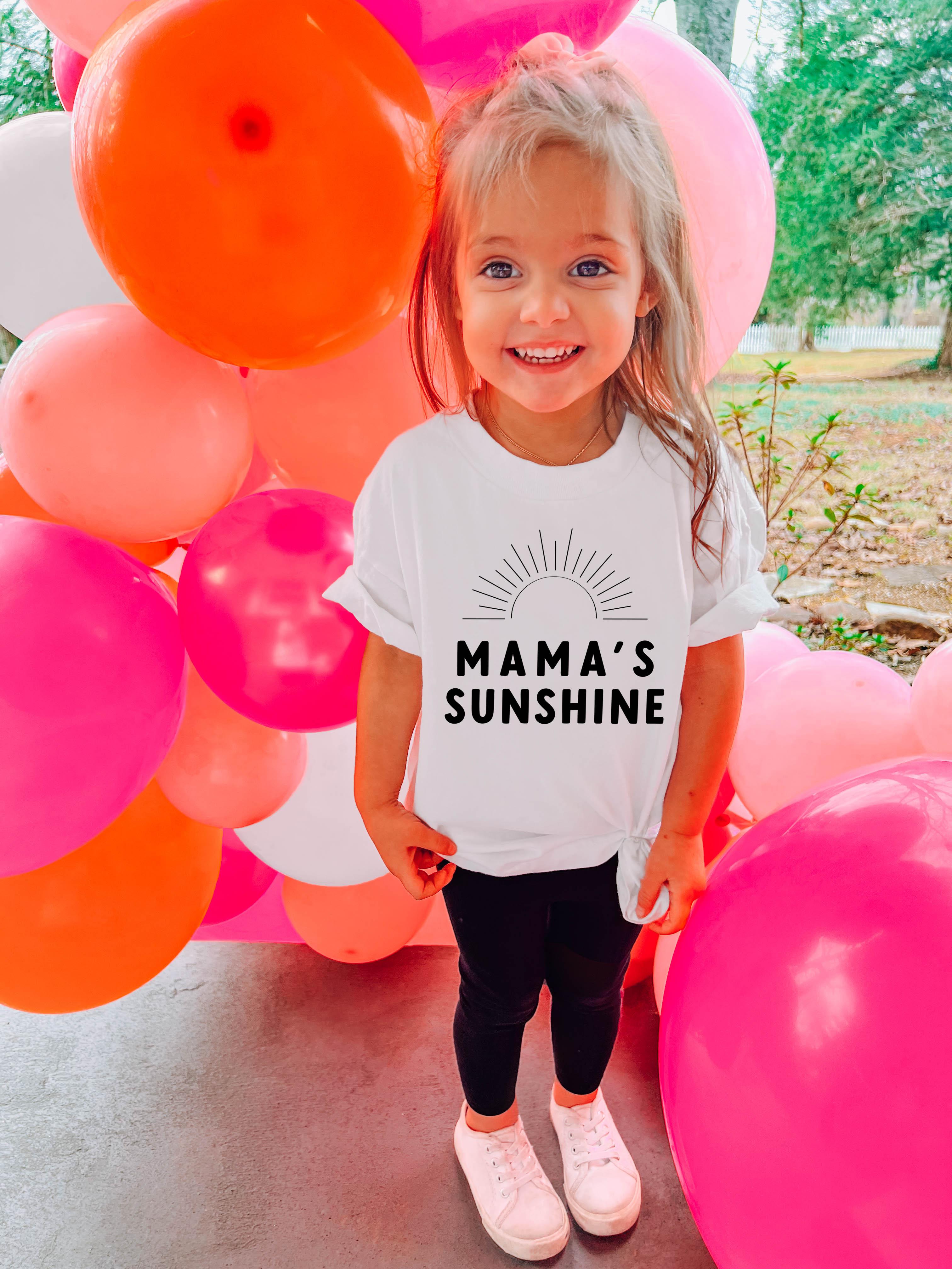 Mama's Sunshine Baby And Toddler T Shirt