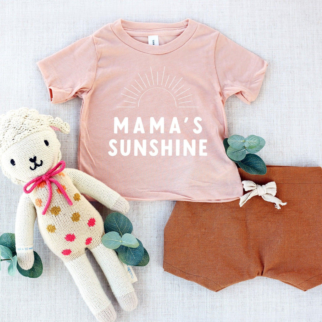 Mama's Sunshine Baby And Toddler T Shirt