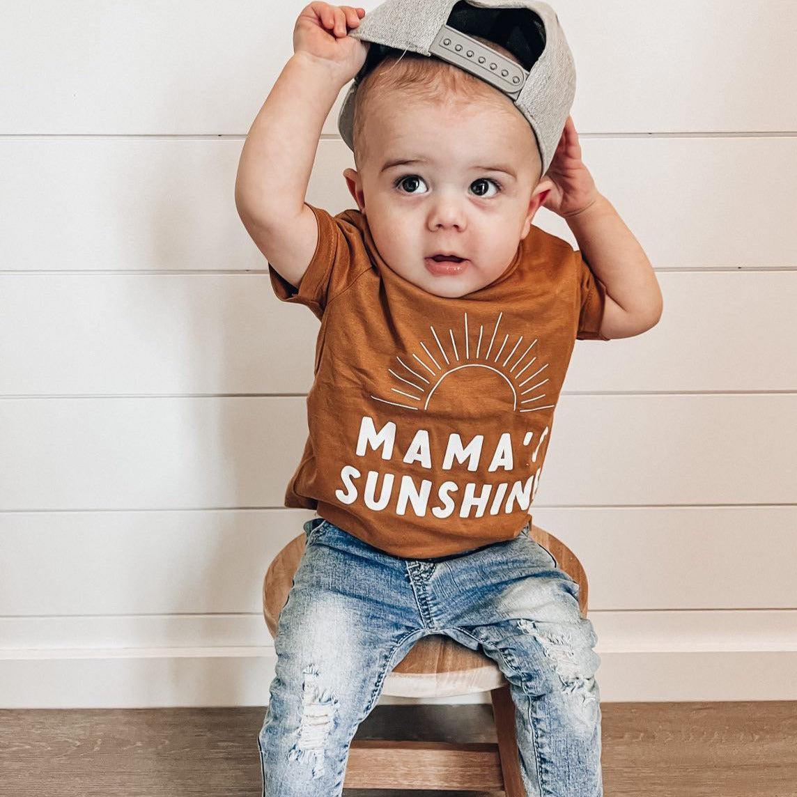 Mama's Sunshine Organic Cotton Baby And Kids Tee