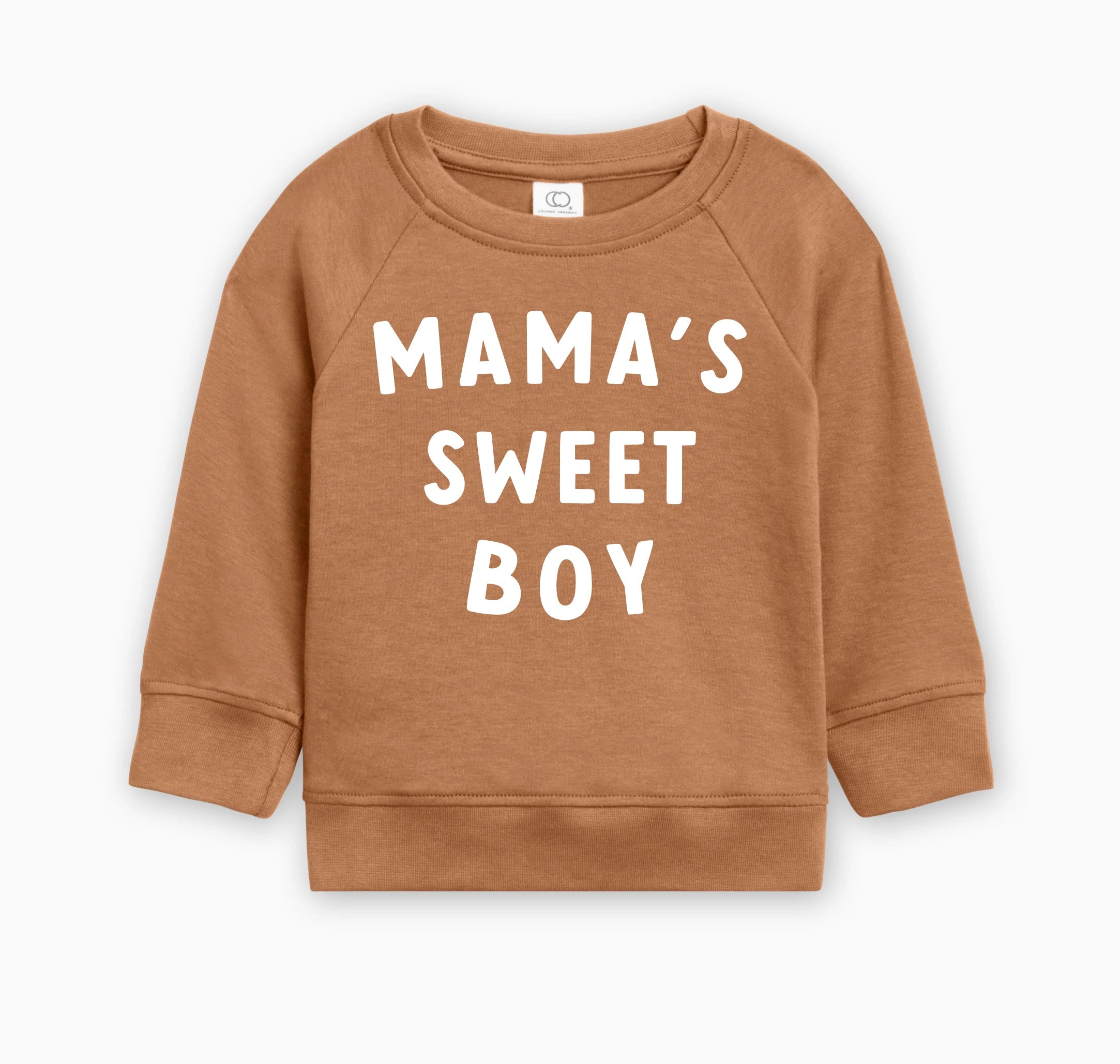 Mama's Sweet Boy Baby Toddler Organic Cotton Pullover