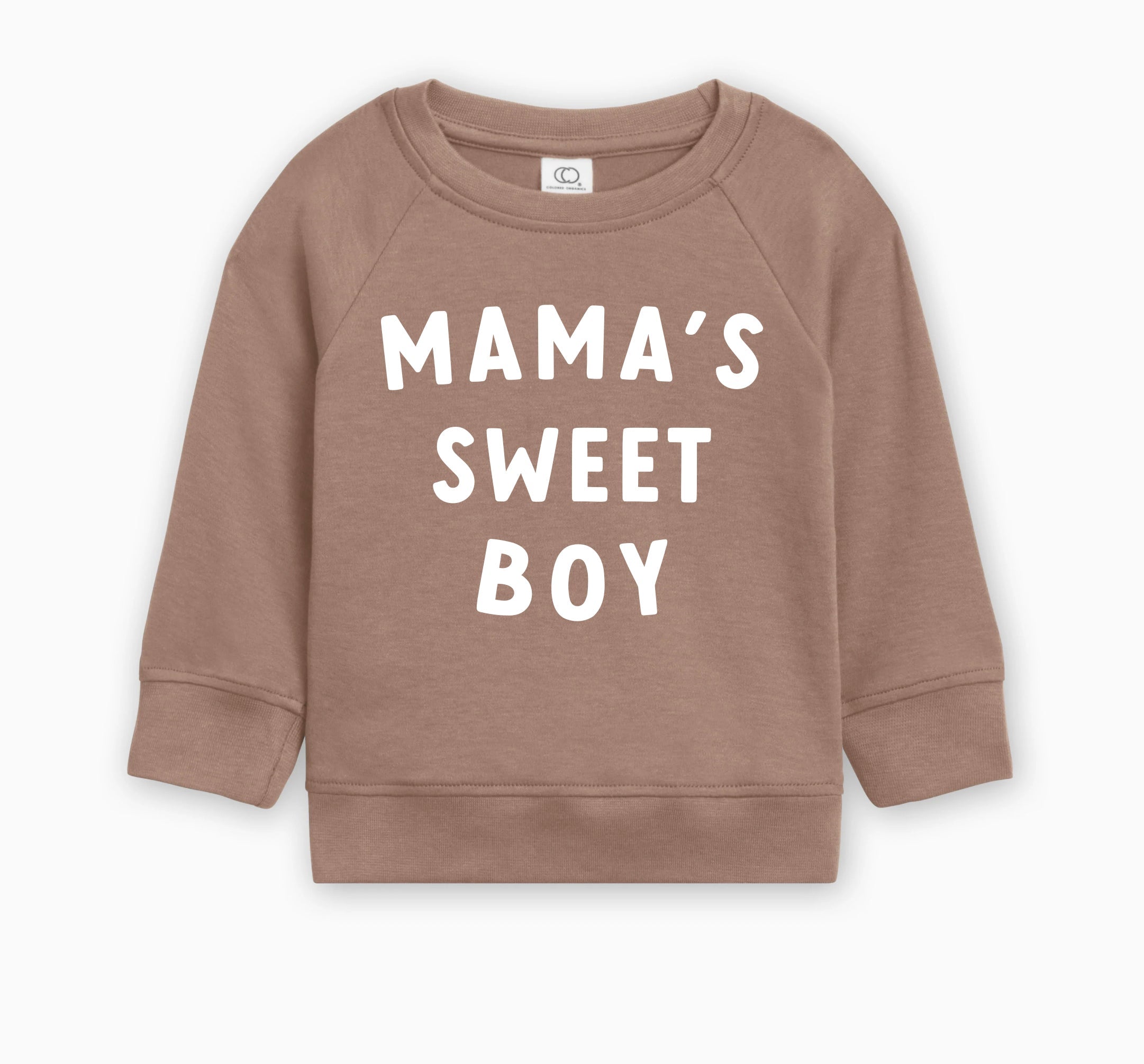 Mama's Sweet Boy Baby Toddler Organic Cotton Pullover