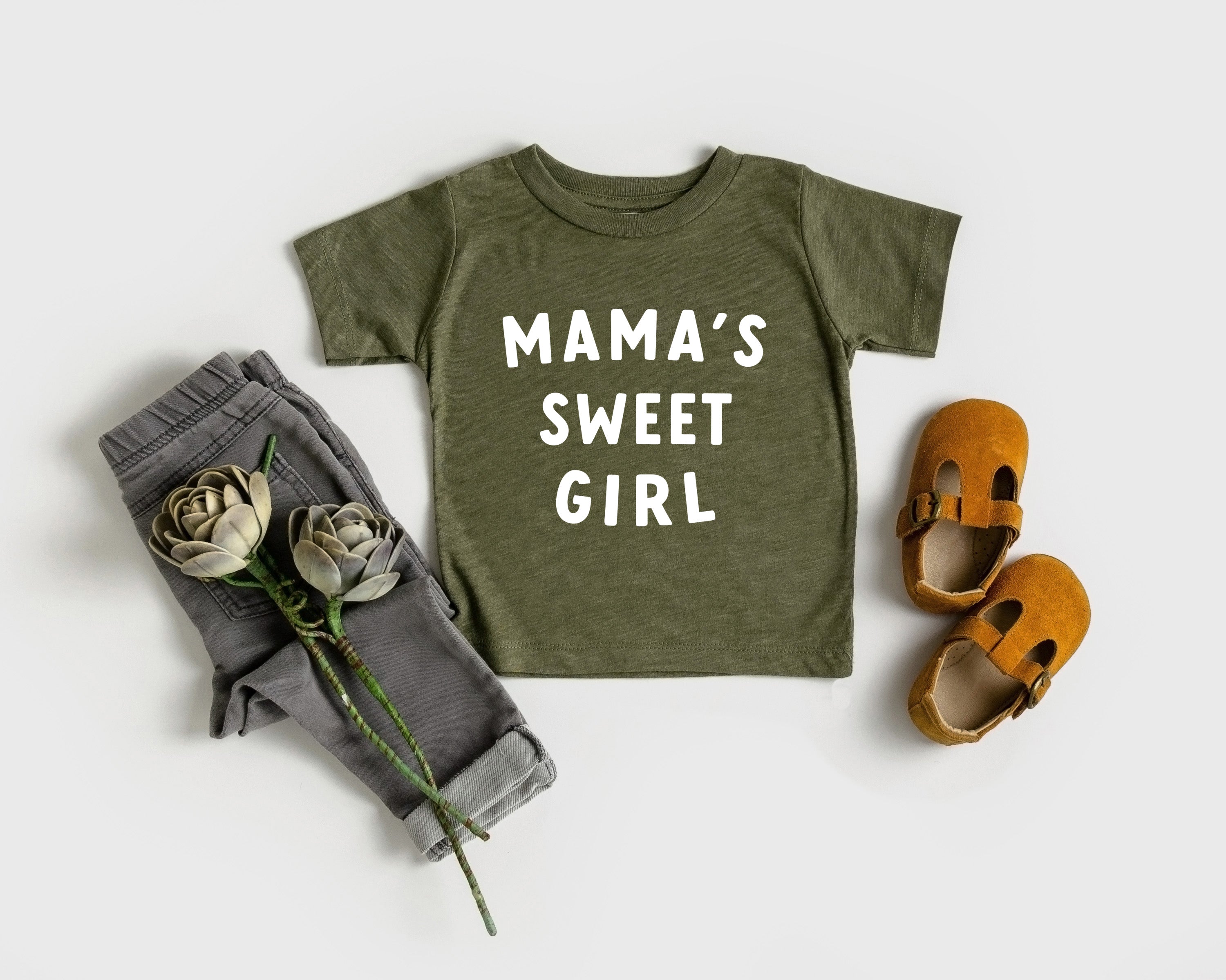 Mama's Sweet Girl Baby and Toddler Tshirt | Mama's Girl, Sissy