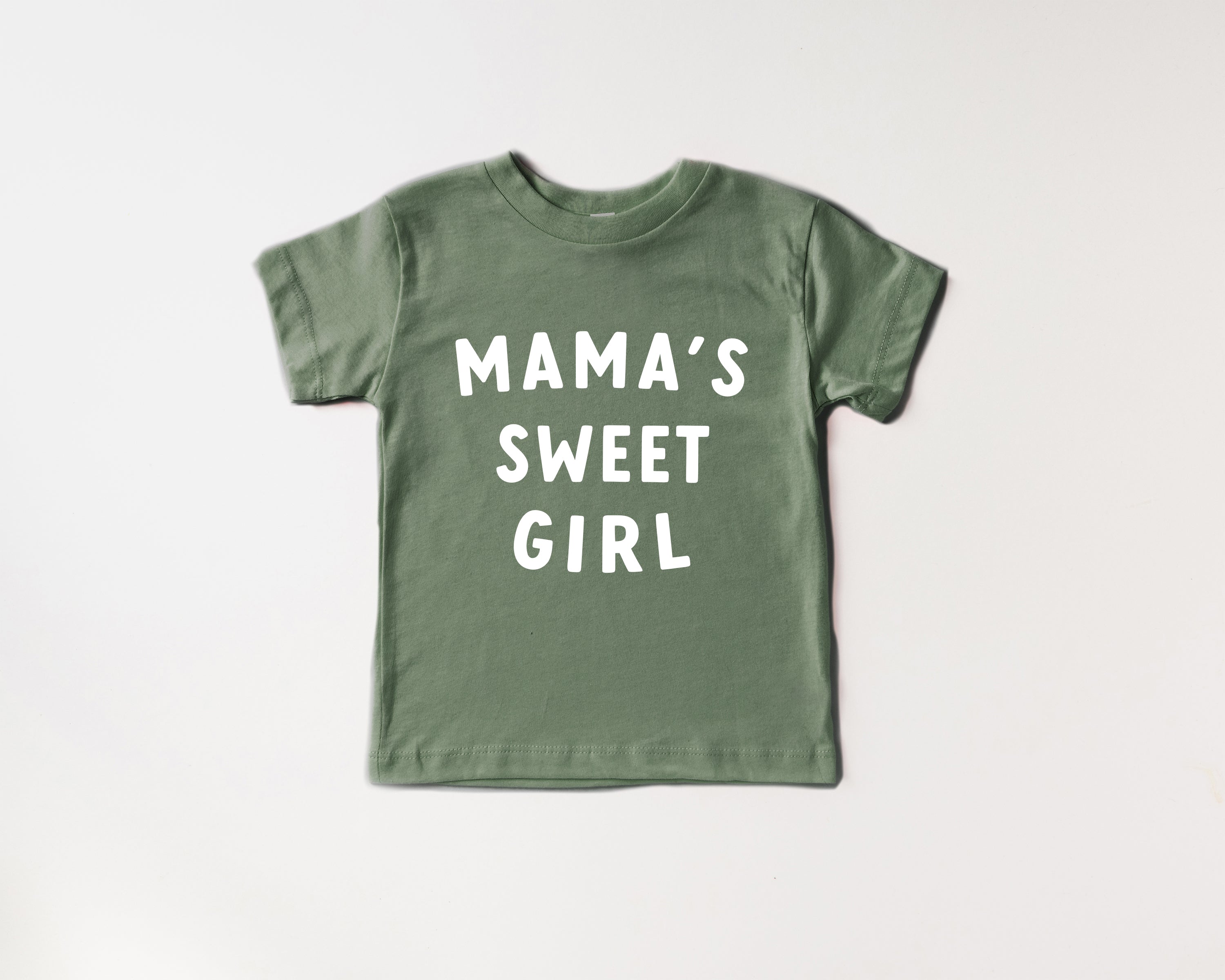 Mama's Sweet Girl Organic Cotton Baby And Kids Tee