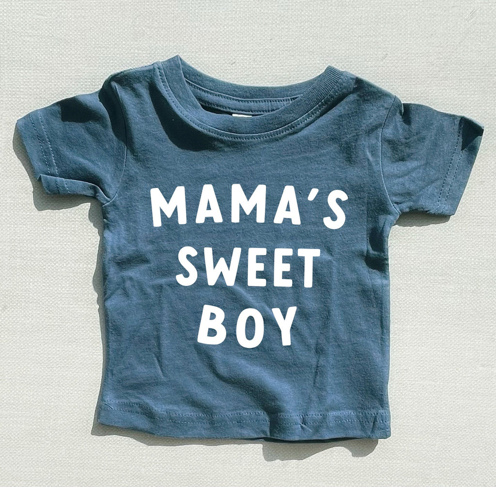 Mama's Sweet boy Baby and Toddler Tshirt | Mama's boy, Bubba, bubs