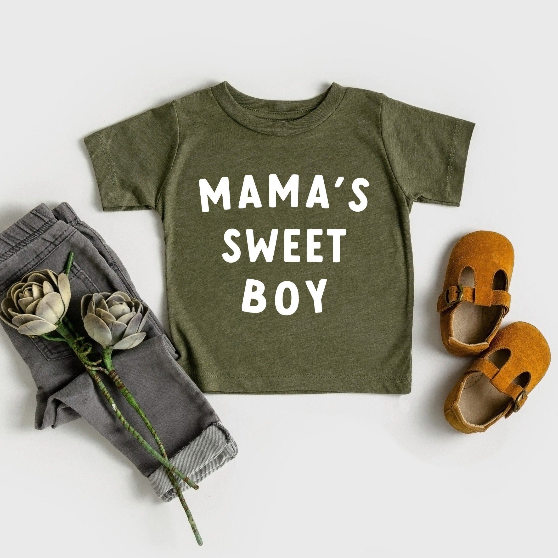 Mama's Sweet boy Baby and Toddler Tshirt | Mama's boy, Bubba, bubs