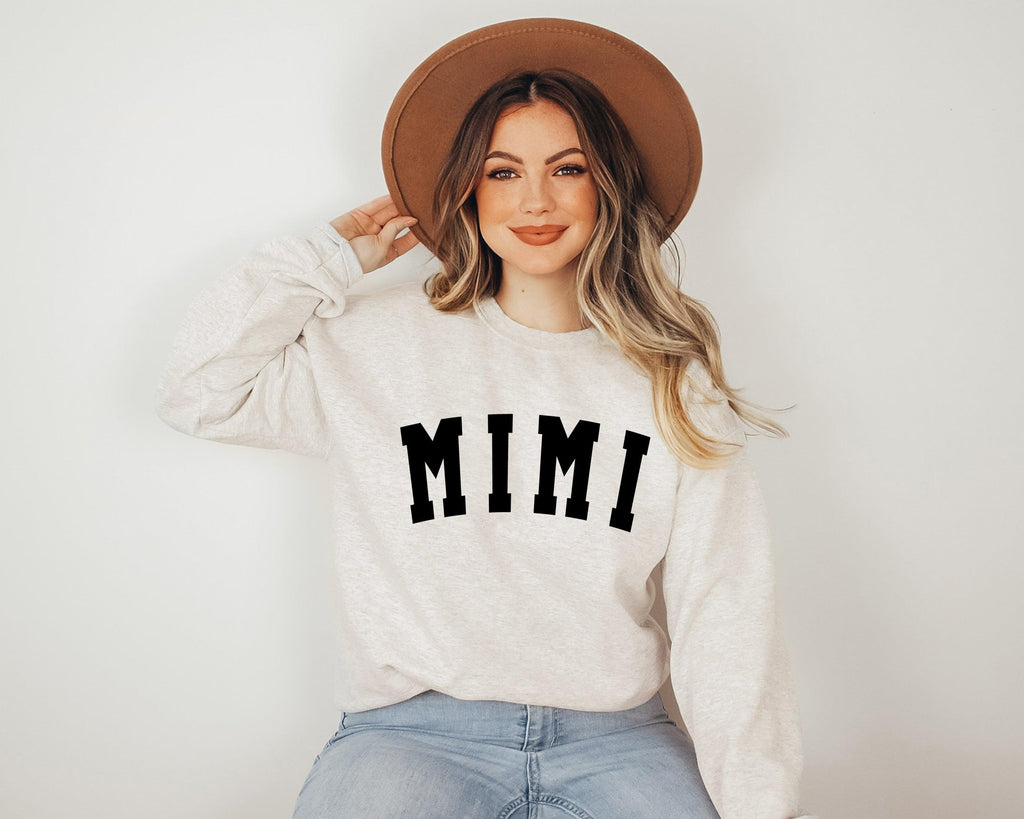 Mimi grandma Classic Soft Sweatshirt (Condensed font)