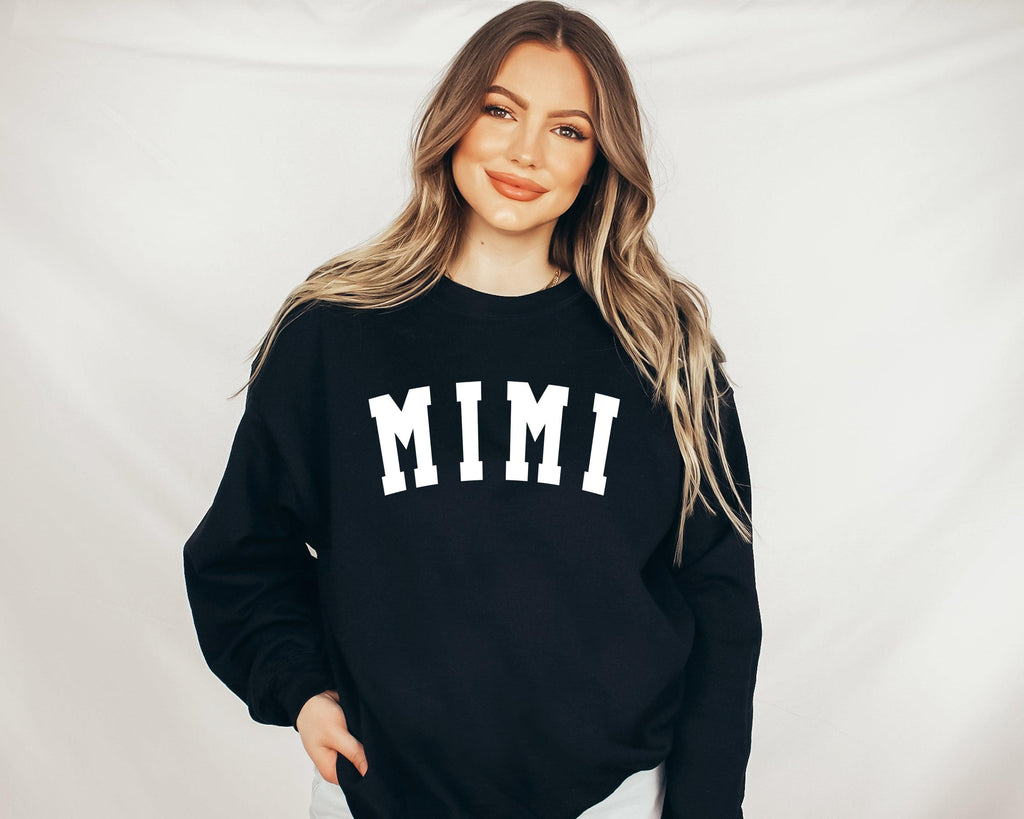 Mimi grandma Classic Soft Sweatshirt (Condensed font)