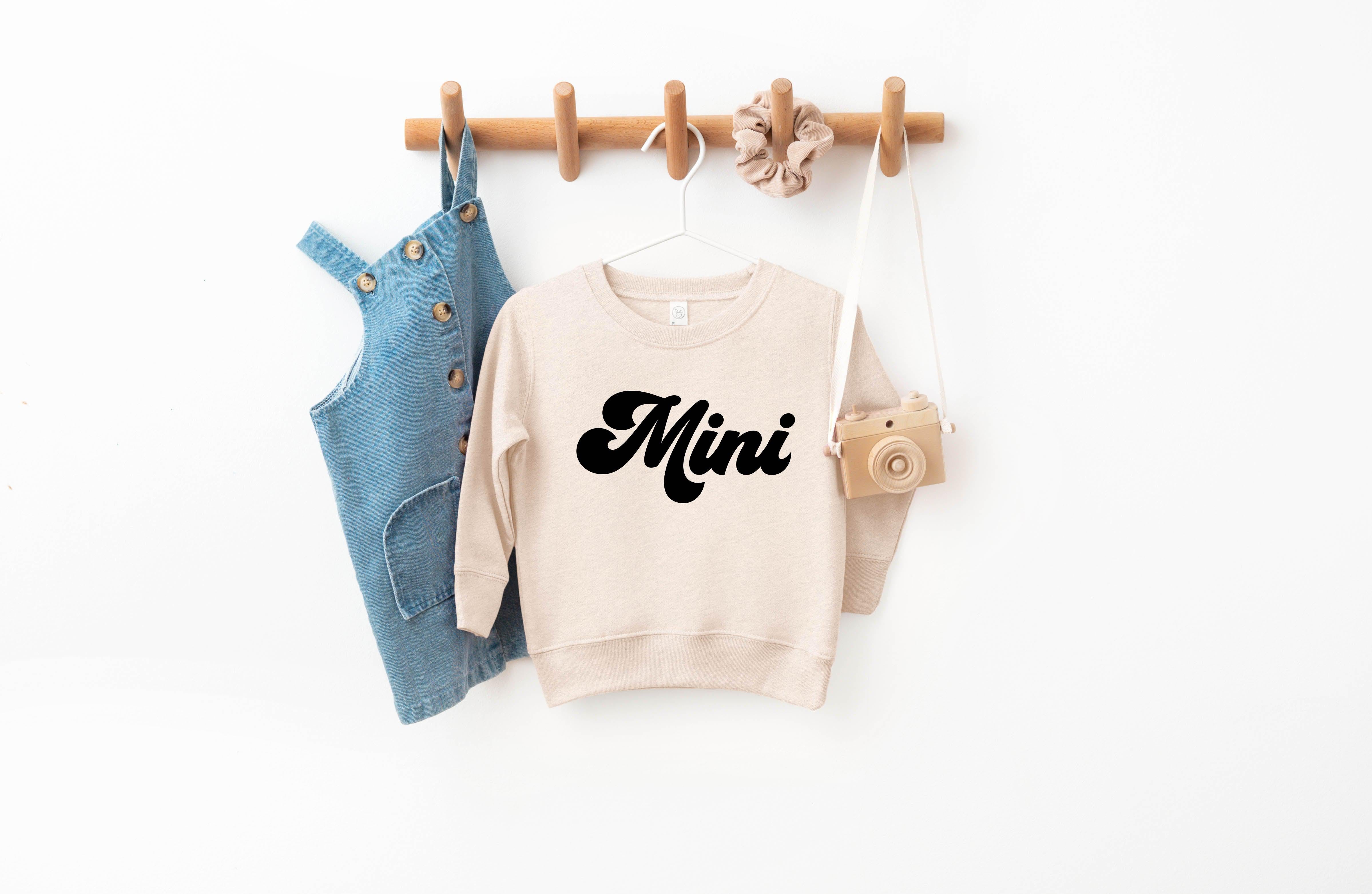 Mini Toddler Sweatshirt (Groovy)