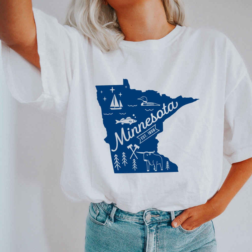 Minnesota State Comfort Colors T Shirt