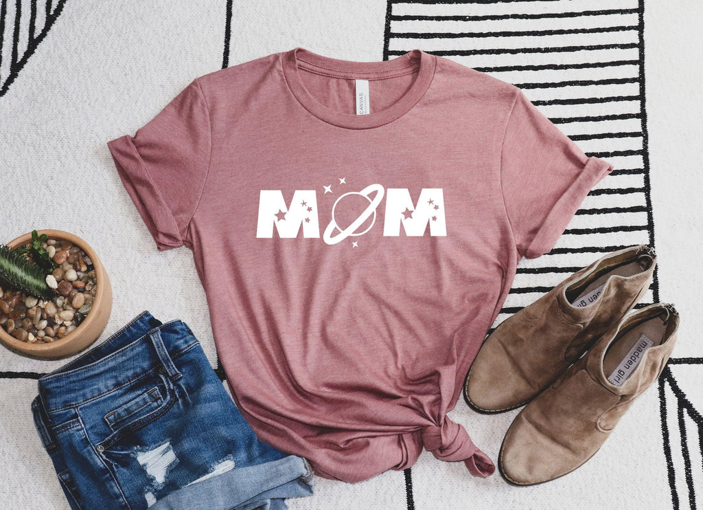 Mom Space Themed & Dad Space Themed Birthday party T-shirt