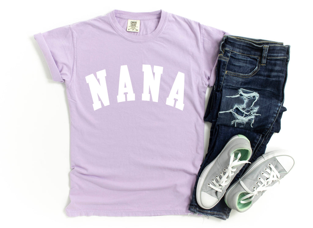 Nana Comfort Colors T Shirt | Mother's day Gift (Extended)