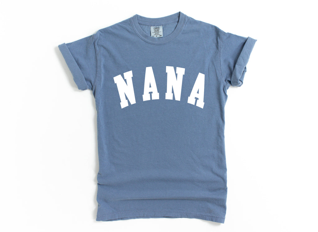 Nana Comfort Colors T Shirt | Mother's day Gift (Extended)