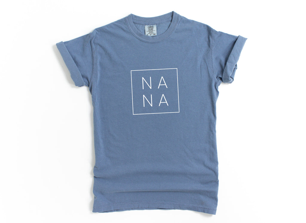 Nana Comfort Colors T Shirt | Mother's day Gift (Square)