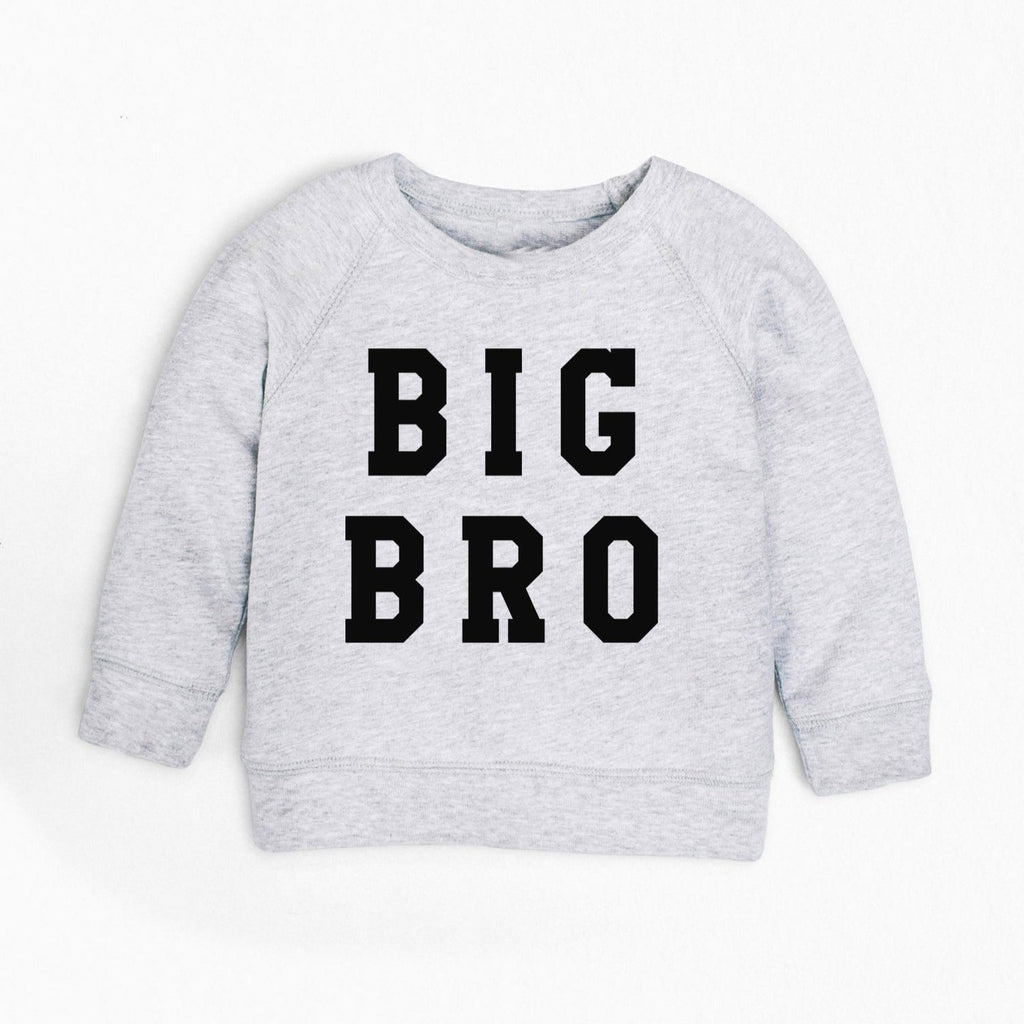 Organic Cotton Big Bro Toddler French Terry Sweatshirt