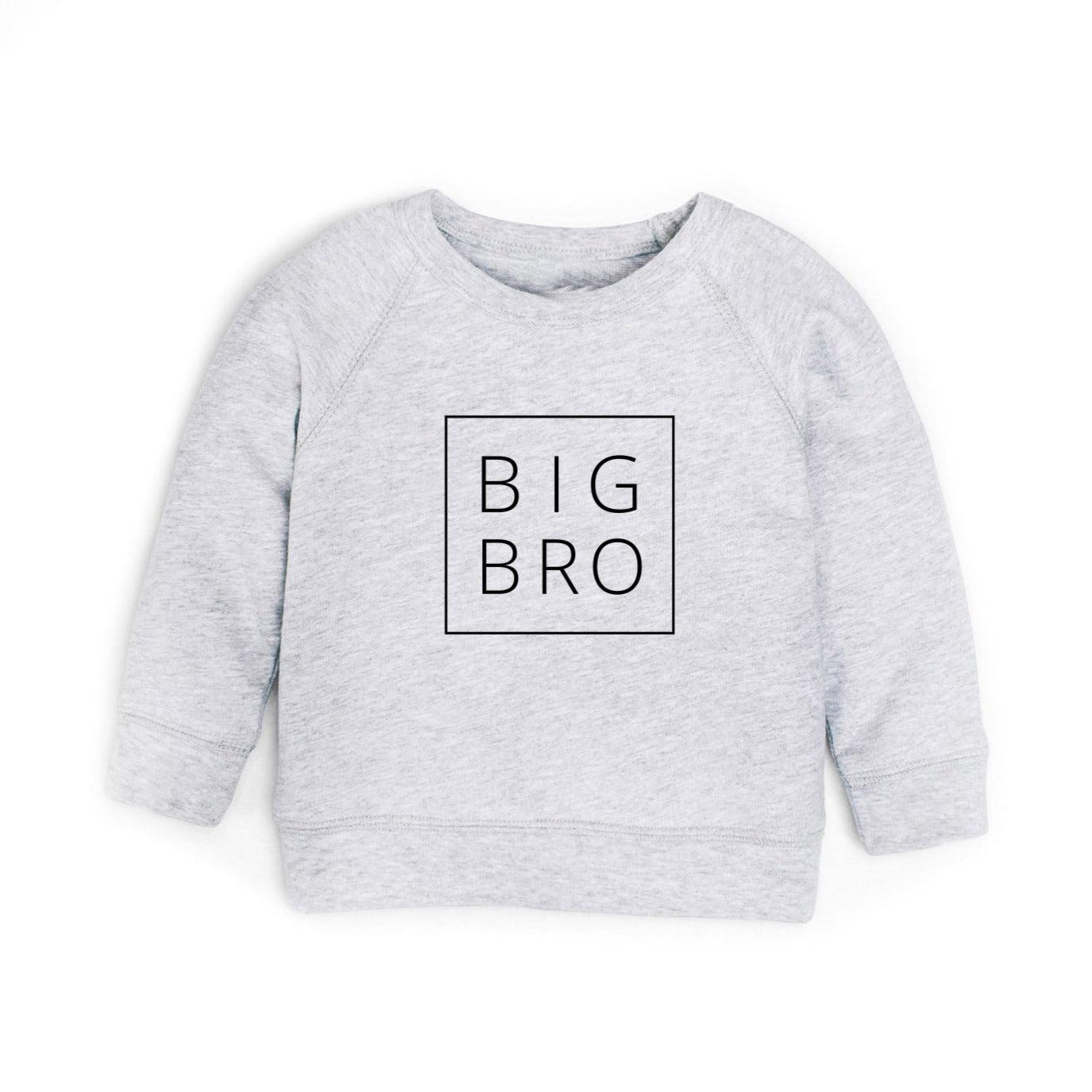 Organic Cotton Big Bro Toddler French Terry Sweatshirt