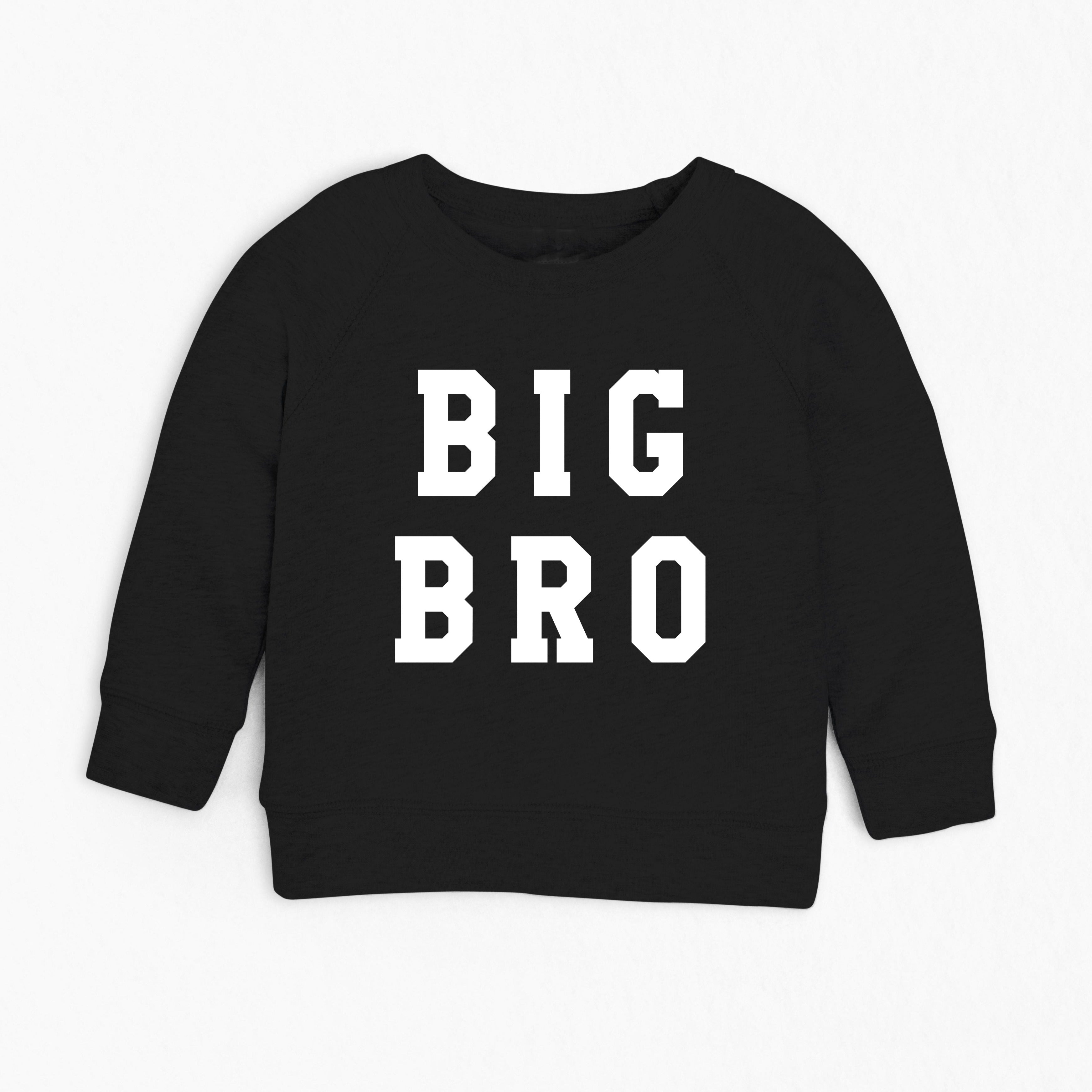 Organic Cotton Big Bro Toddler French Terry Sweatshirt