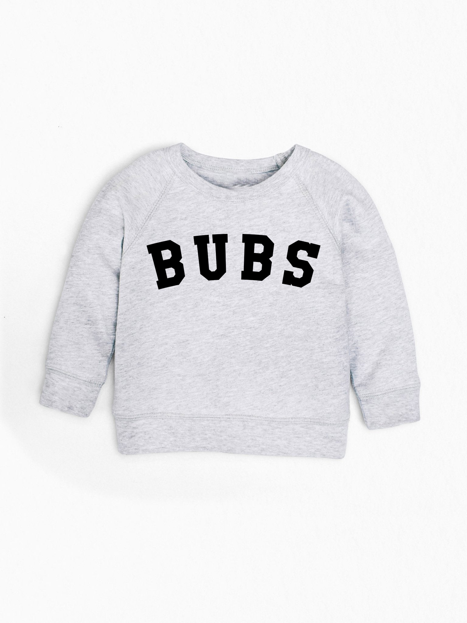 Organic Cotton Bubs Baby and Toddler French Terry Sweatshirt