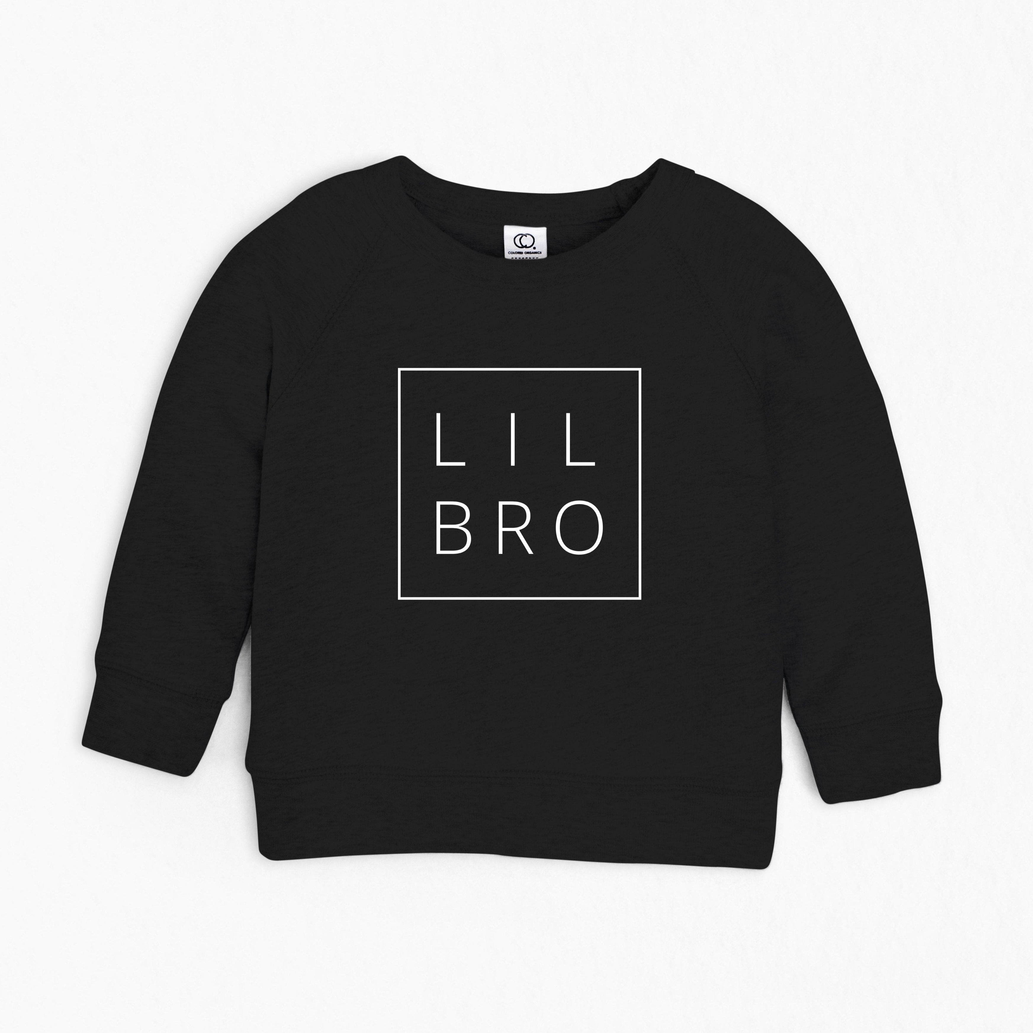 Organic Cotton Lil Bro Toddler French Terry Sweatshirt