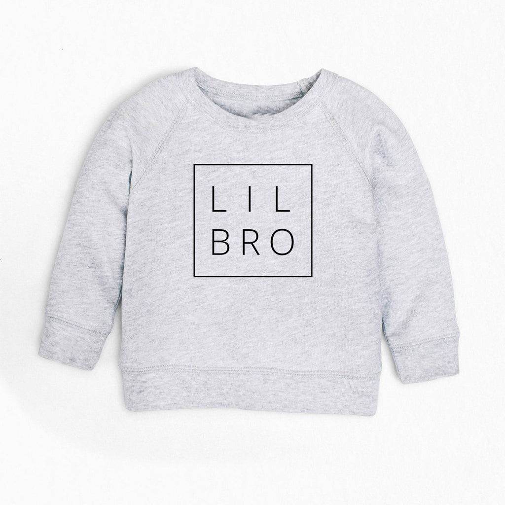 Organic Cotton Lil Bro Toddler French Terry Sweatshirt