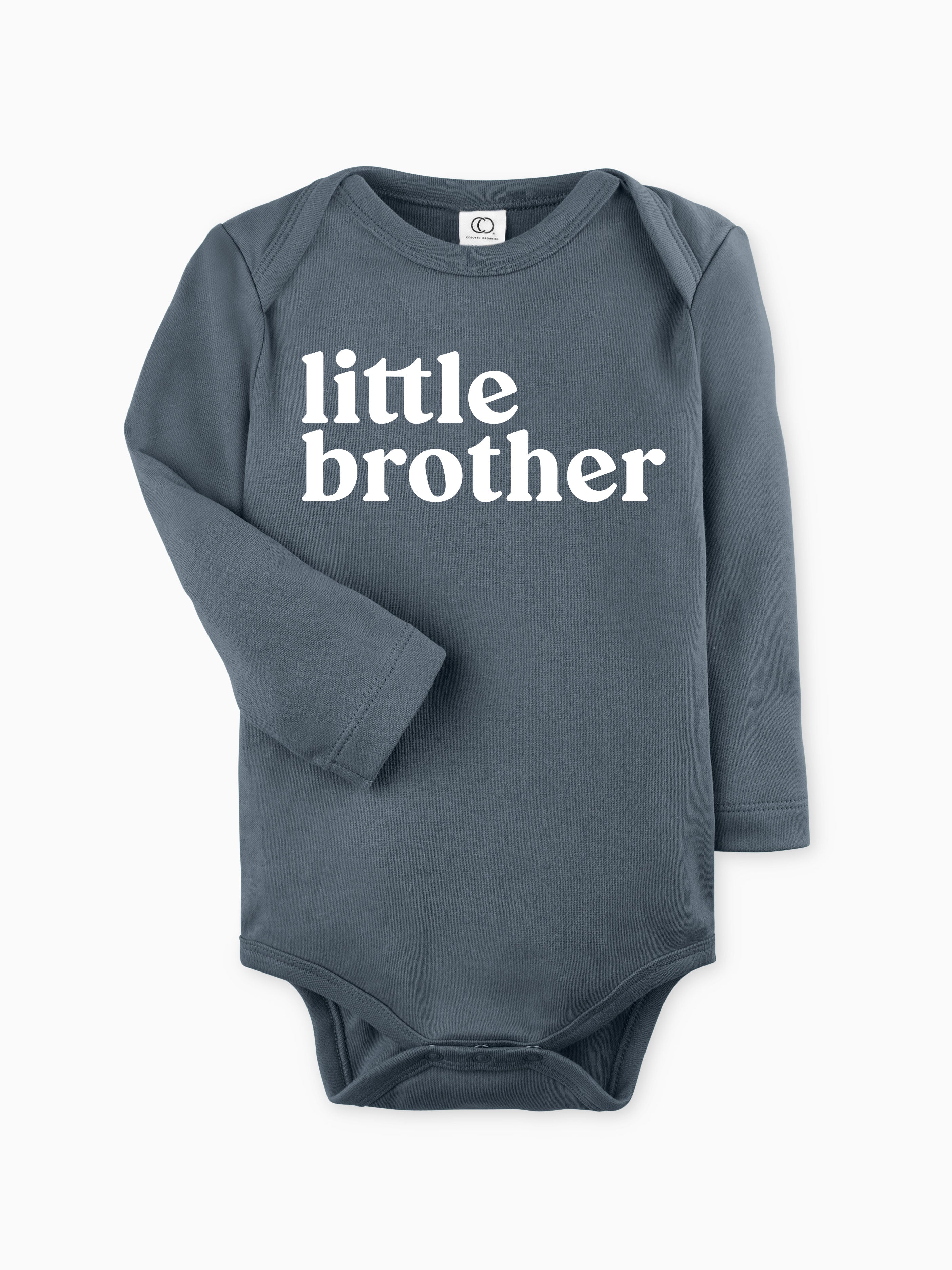 Organic cotton Little brother bodysuit (Serif)