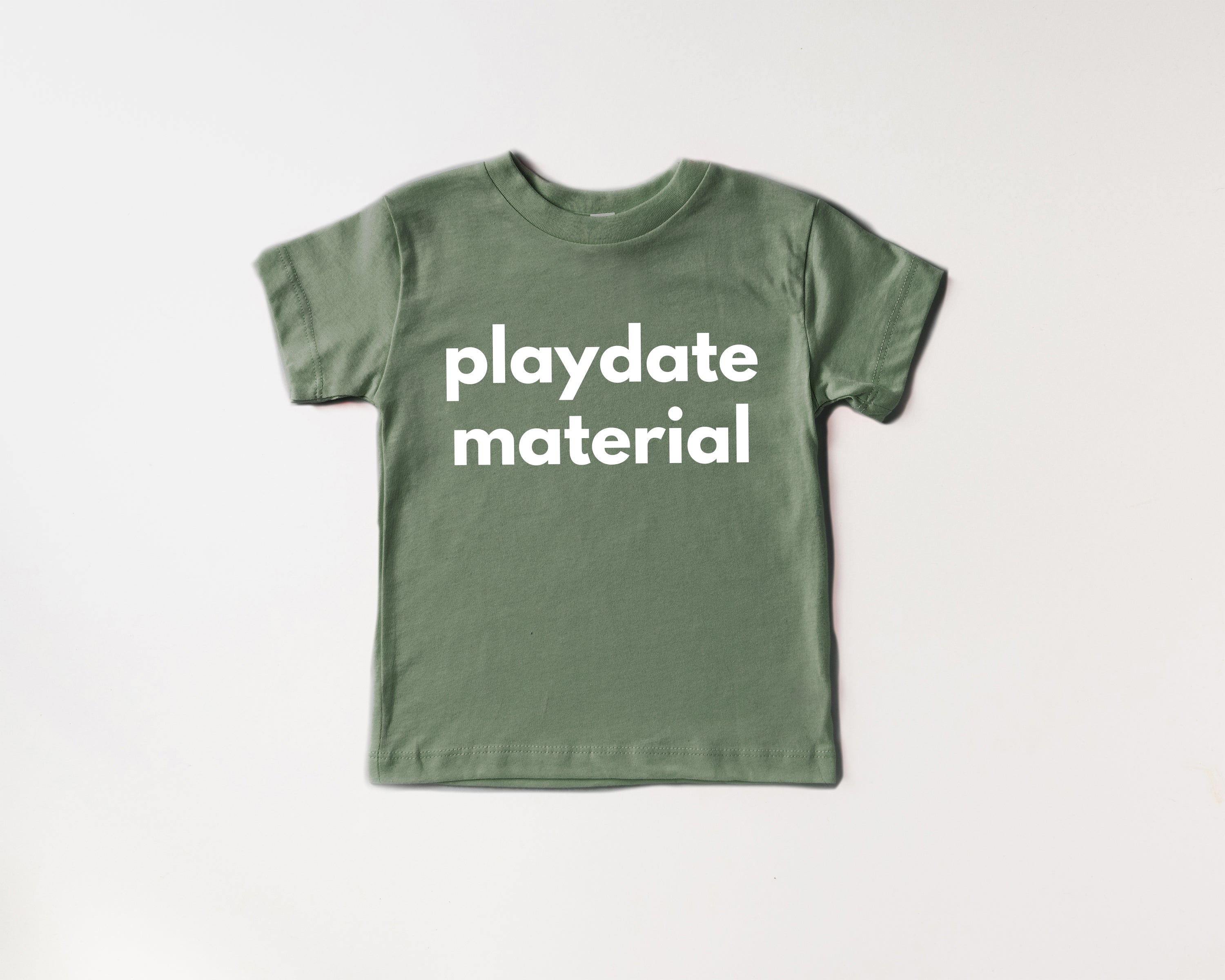 Playdate Material Organic Cotton Baby And Toddler Tee