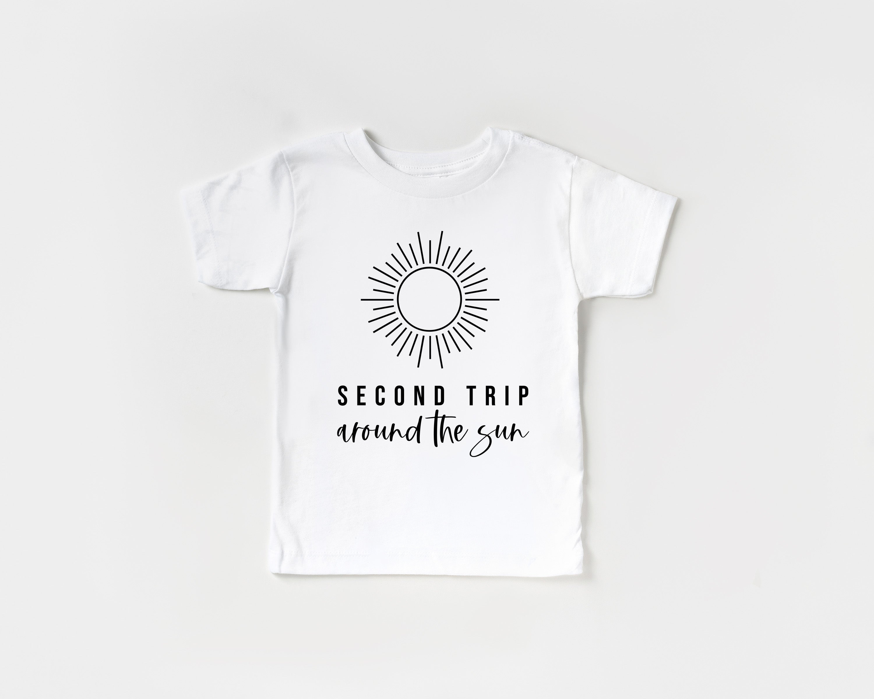 Second Trip Around The Sun Organic Cotton Kids Tee