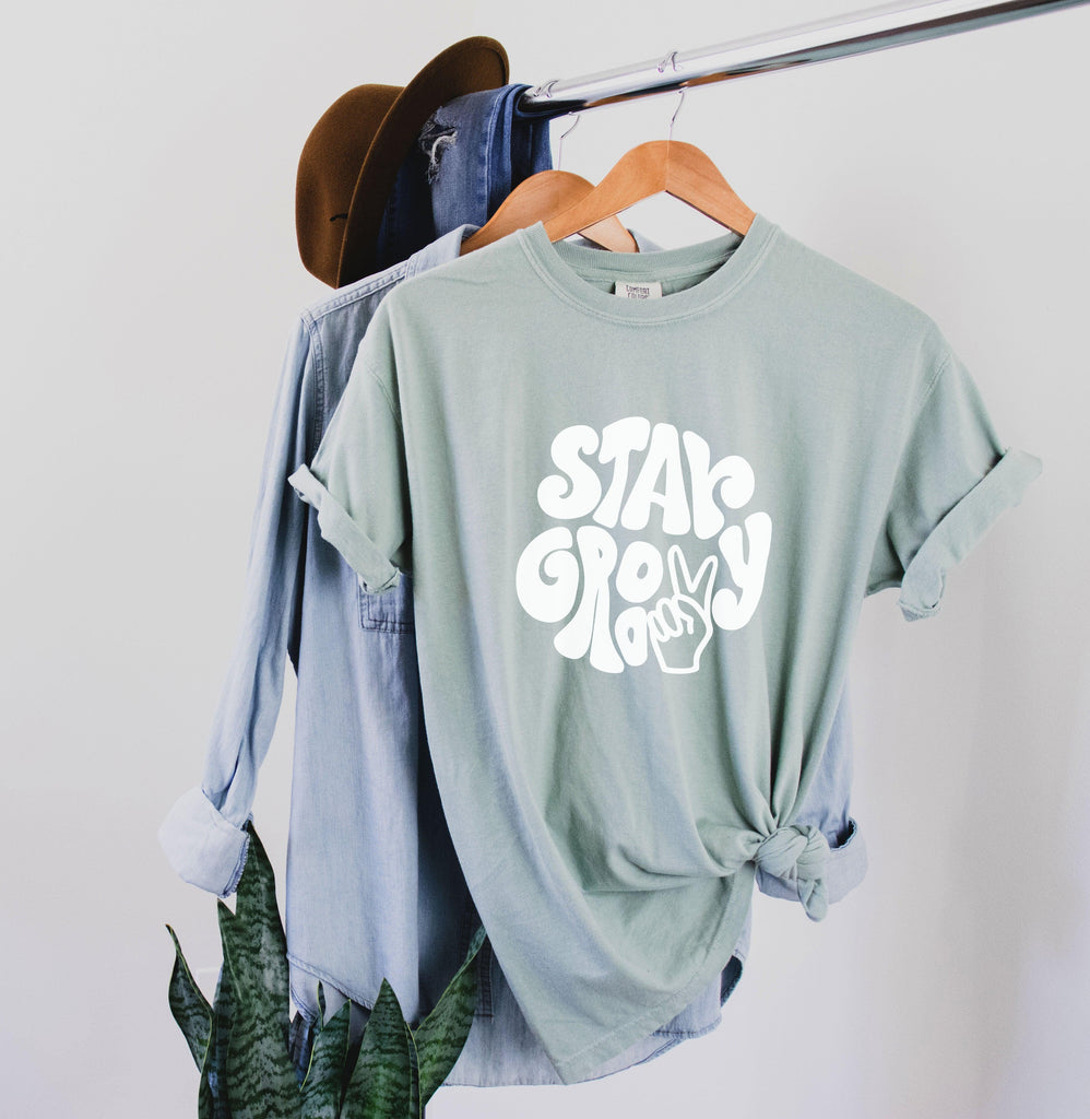 Stay Groovy Comfort Colors T Shirt