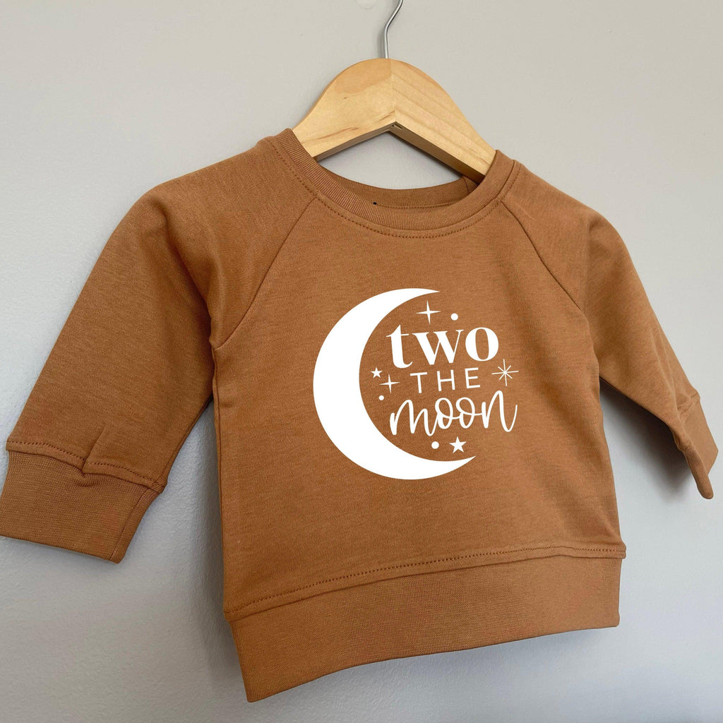 Two The Moon 2nd Birthday Organic Cotton Pullover