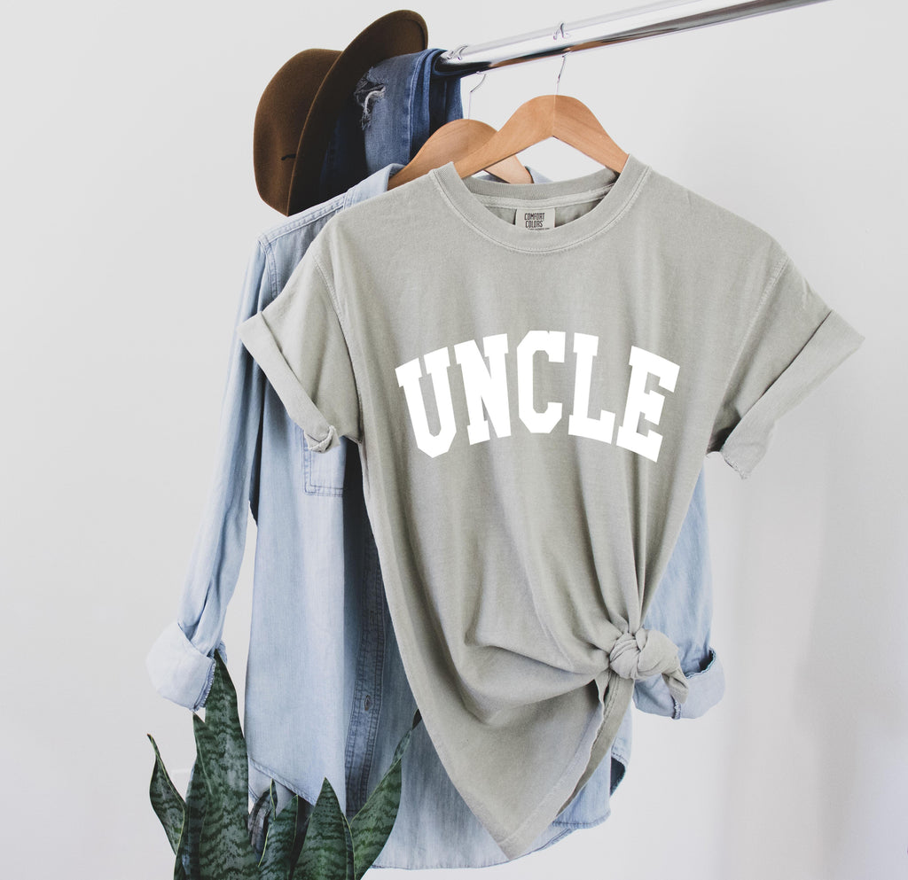 Uncle Comfort Colors T Shirt | Pregnancy announcement (Extended)