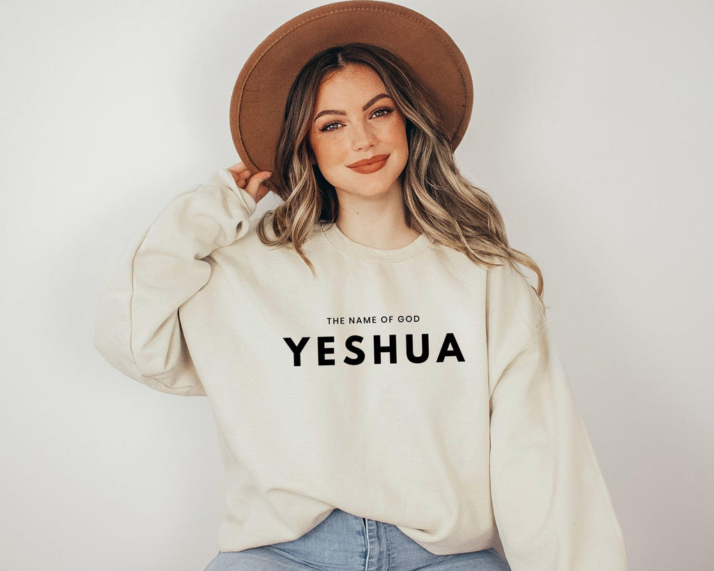 Yeshua The Name Of God Christian Classic Soft Sweatshirt